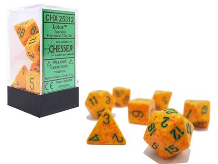 Chessex 7-Die Set - Speckled Sale