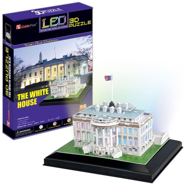 LED 3D Puzzle - The White House on Sale