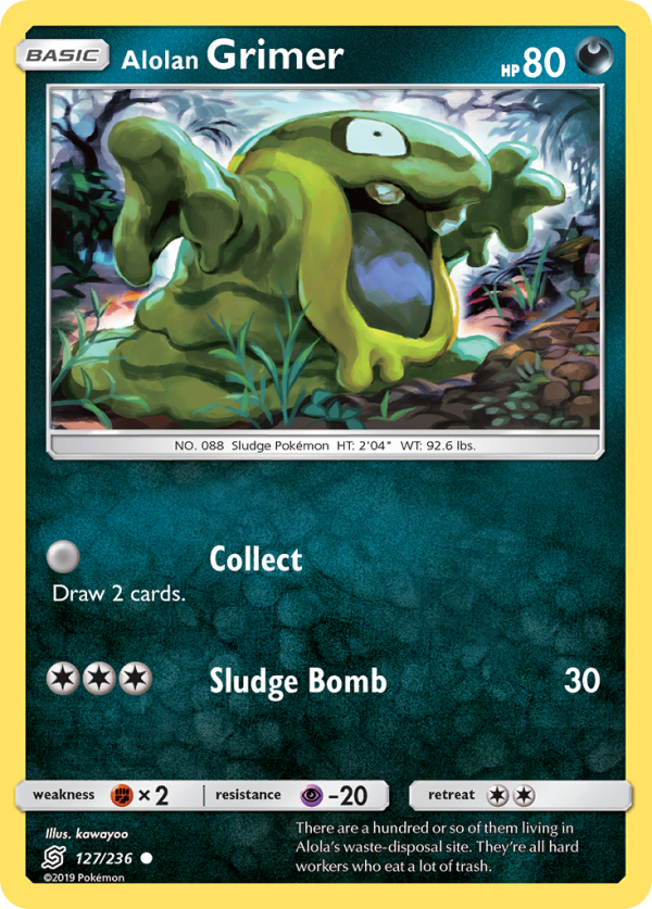 Alolan Grimer (127 236) [Sun & Moon: Unified Minds] Online now