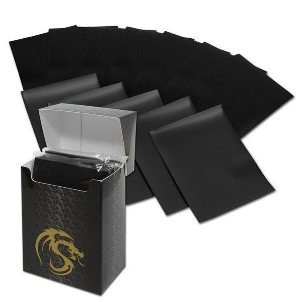 BCW Deck Guard Boxed Sleeves (80) Black Online