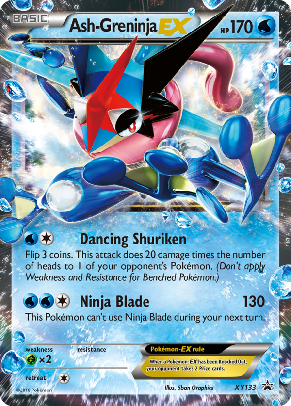 Ash-Greninja EX (XY133) [XY: Black Star Promos] Online Hot Sale