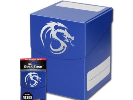 BCW Deck Case - Blue (100 Cards) Sale