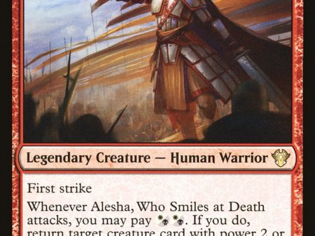 Alesha, Who Smiles at Death [Commander 2020] Discount