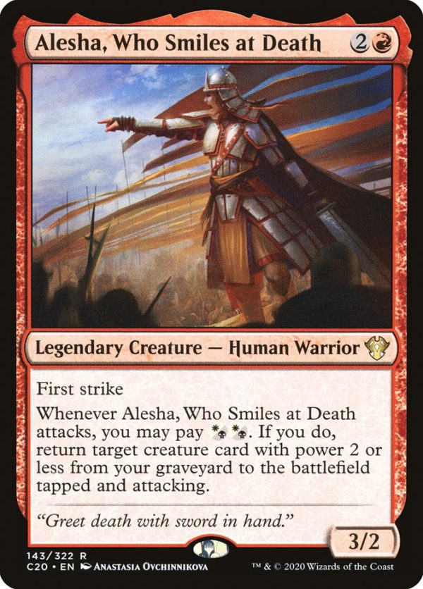 Alesha, Who Smiles at Death [Commander 2020] Discount