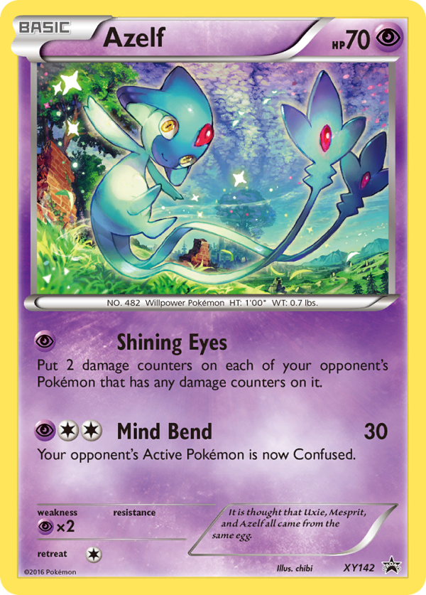 Azelf (XY142) [XY: Black Star Promos] on Sale