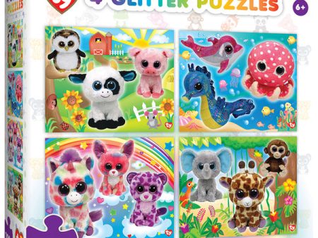 Beanie Boos 4 Glitter Puzzles Online