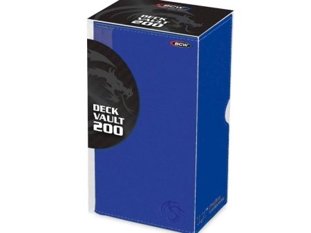 BCW Deck Vault LX 200 - Blue For Discount