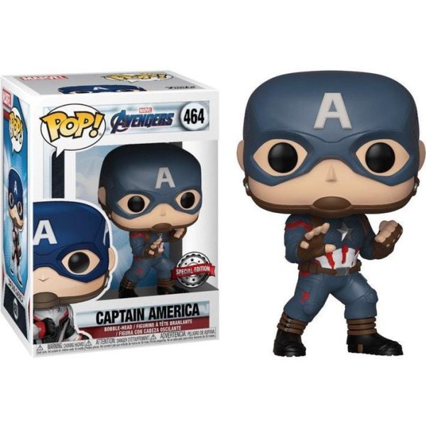 Avengers End Game - Captain America Pop! 464 Hot on Sale