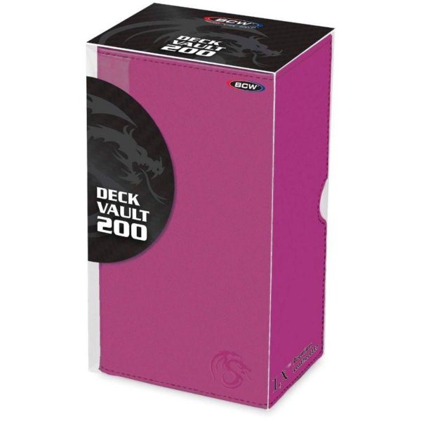 BCW Deck Vault LX 200 - Pink Fashion