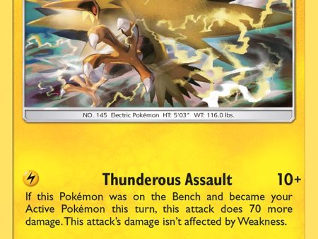 Zapdos (40 181) (Theme Deck Exclusive) [Sun & Moon: Team Up] Hot on Sale