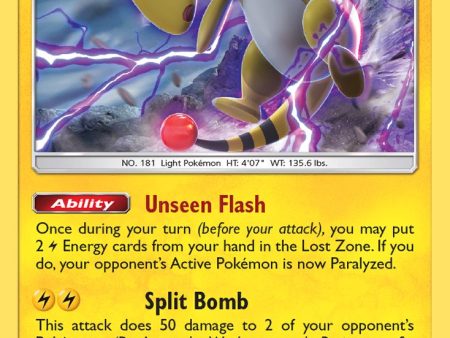 Ampharos (78 214) (Theme Deck Exclusive) [Sun & Moon: Lost Thunder] For Cheap