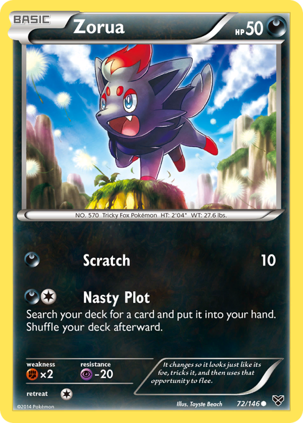 Zorua (72 146) [XY: Base Set] For Cheap