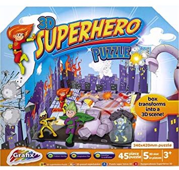 Superhero Puzzle For Cheap