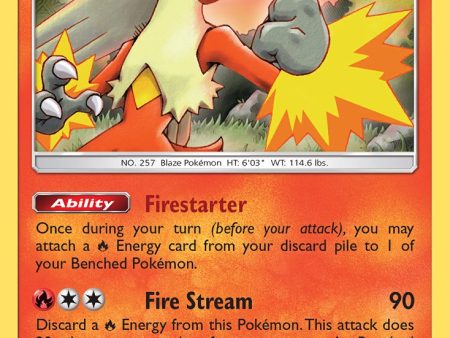 Blaziken (6 70) (Theme Deck Exclusive) [Sun & Moon: Dragon Majesty] For Discount