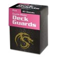 BCW Deck Guard Boxed Sleeves (80) Pink Online now