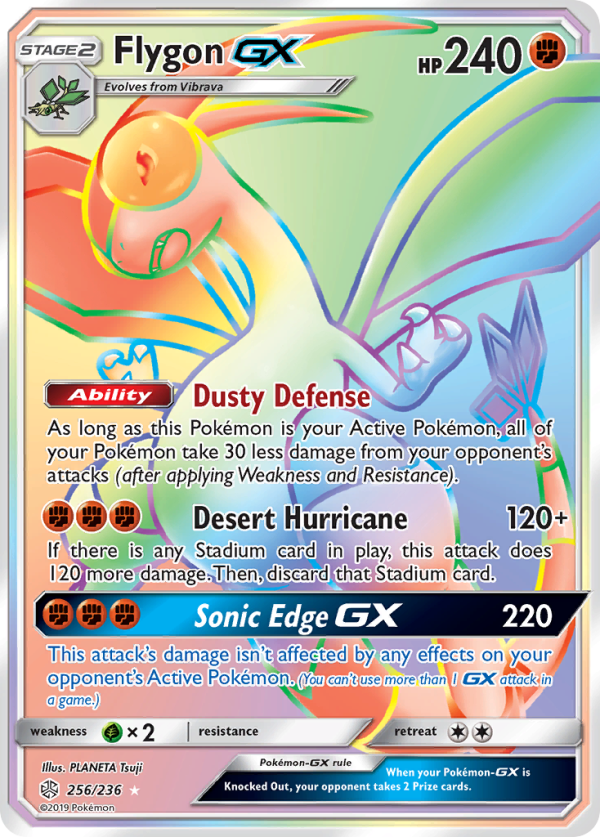 Flygon GX (256 236) [Sun & Moon: Cosmic Eclipse] Online now