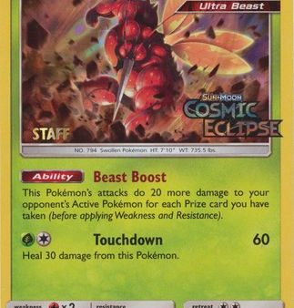 Buzzwole (SM218) (Staff Prerelease Promo) [Sun & Moon: Black Star Promos] For Discount