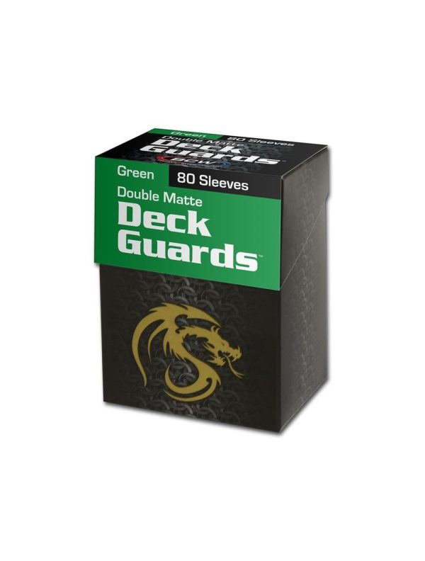 BCW Deck Guard Boxed Sleeves (80) Green For Cheap