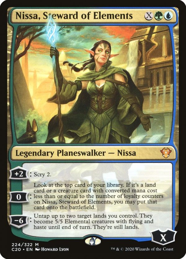 Nissa, Steward of Elements [Commander 2020] Cheap