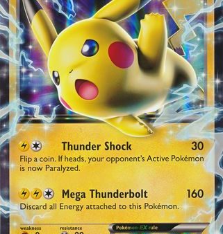 Pikachu EX (XY174) (Jumbo Card) [XY: Black Star Promos] Sale