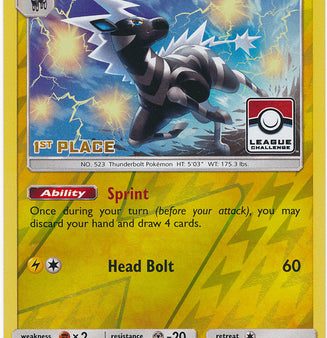 Zebstrika (82 214) (League Promo 1st Place) [Sun & Moon: Lost Thunder] Online now