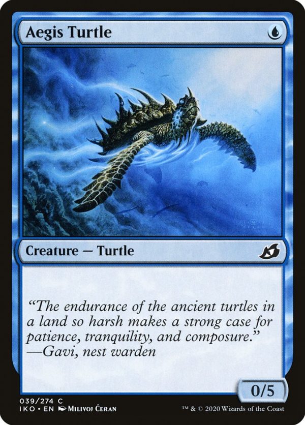 Aegis Turtle [Ikoria: Lair of Behemoths] Sale