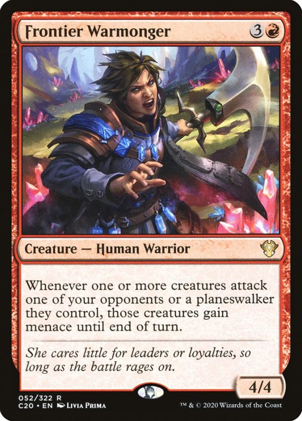 Frontier Warmonger [Commander 2020] Cheap