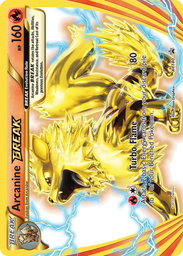 Arcanine BREAK (XY180) [XY: Black Star Promos] Discount