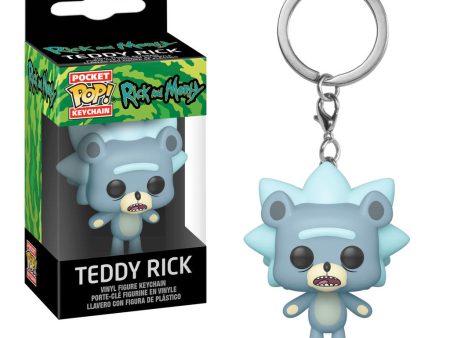 Teddy Rick Pop! Keychain For Discount