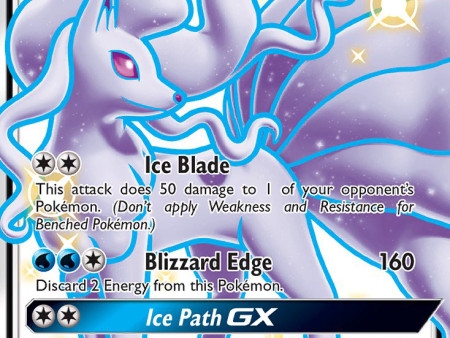 Alolan Ninetales GX (SV53 SV94) [Sun & Moon: Hidden Fates - Shiny Vault] For Discount