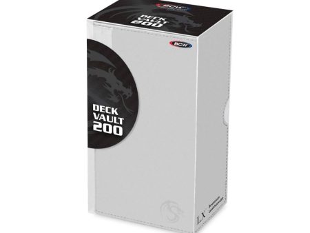 BCW Deck Vault LX 200 - White For Cheap