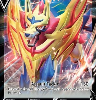 Zamazenta V (139 202) (Jumbo Card) [Sword & Shield: Base Set] Online Sale