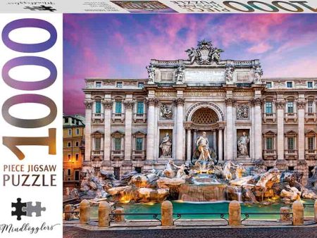 1000 Piece Jigsaw - Trevi Fountain Sale