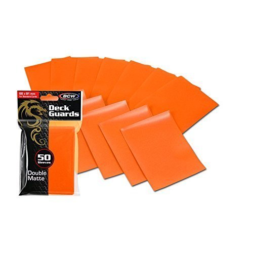 BCW Deck Guard (50) orange Online now