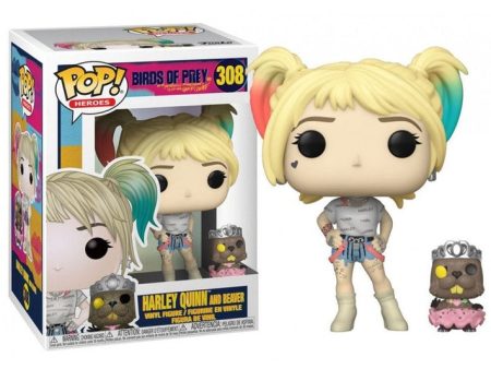 Birds of Prey - Harley Quinn and Beaver Pop! 308 on Sale