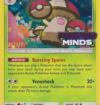 Amoonguss (SM202) (Staff Prerelease Promo) [Sun & Moon: Black Star Promos] Hot on Sale