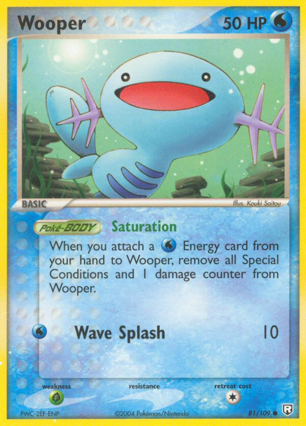 Wooper (81 109) [EX: Team Rocket Returns] Sale