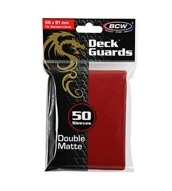 BCW Deck Guard (50) Red Discount