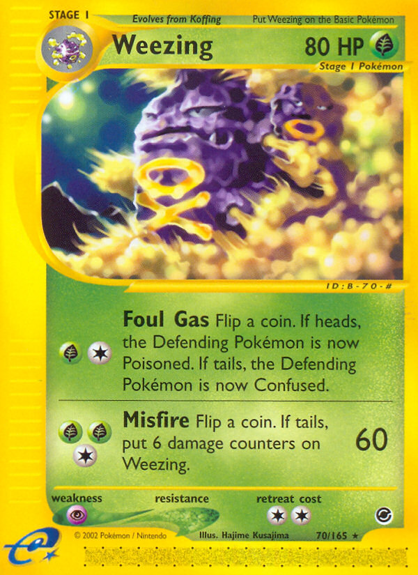 Weezing (70 165) [Expedition: Base Set] For Cheap