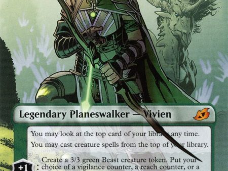 Vivien, Monsters  Advocate (Borderless) [Ikoria: Lair of Behemoths] Online Sale