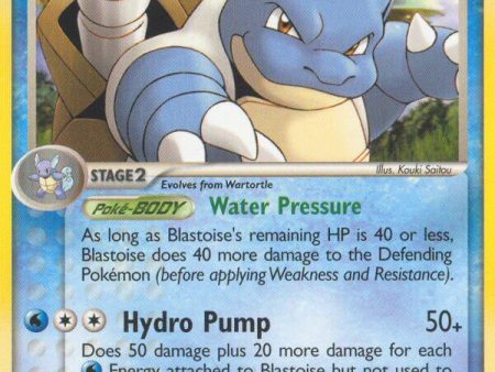 Blastoise (14 100) (Theme Deck Exclusive) [EX: Crystal Guardians] on Sale