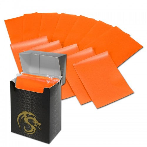 BCW Deck Guard Boxed Sleeves (80) Orange Discount