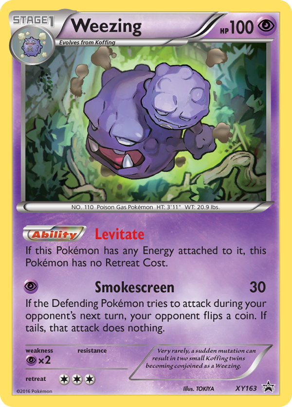 Weezing (XY163) [XY: Black Star Promos] For Discount