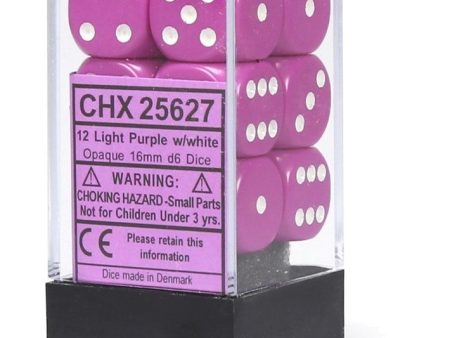 Chessex 12-Die Set - Opaque Online now