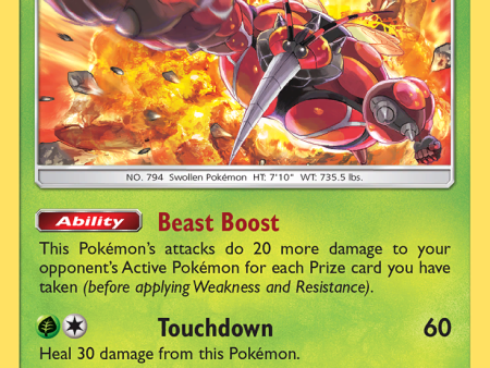 Buzzwole (21 236) [Sun & Moon: Cosmic Eclipse] Hot on Sale