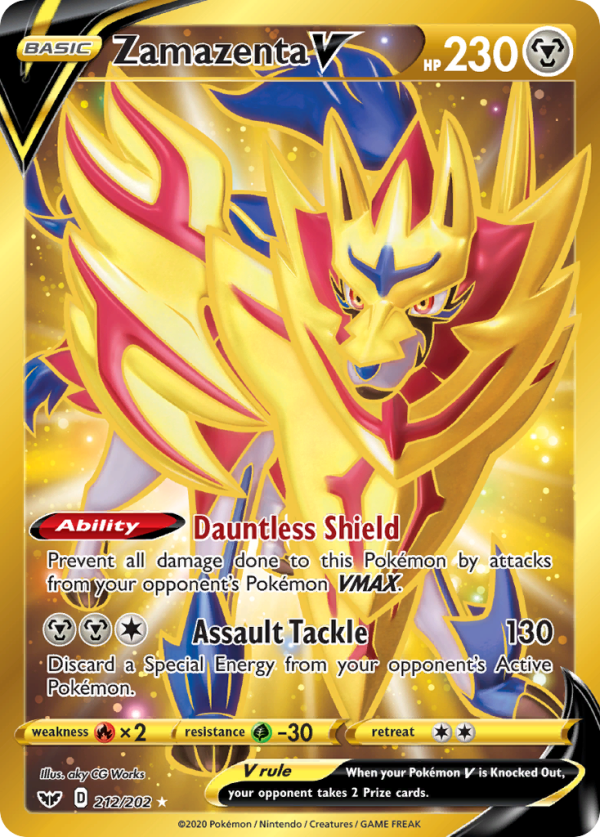 Zamazenta V (212 202) [Sword & Shield: Base Set] For Cheap