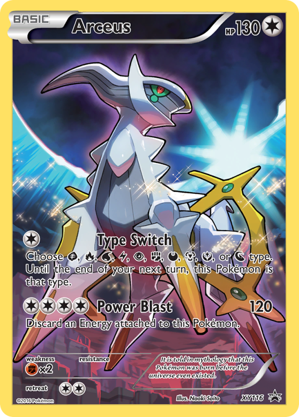 Arceus (XY116) [XY: Black Star Promos] For Cheap