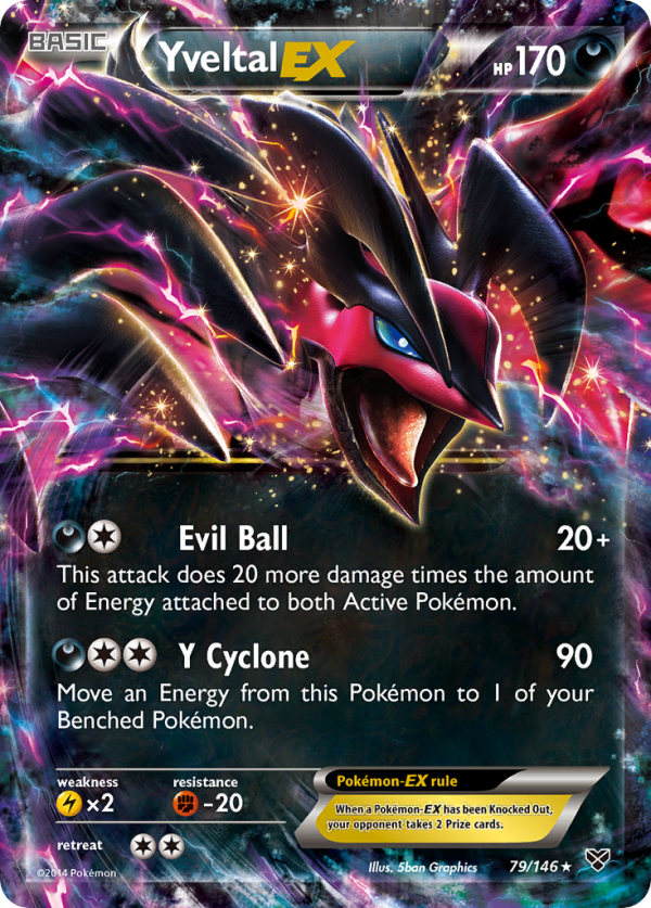 Yveltal EX (79 146) [XY: Base Set] Online Hot Sale