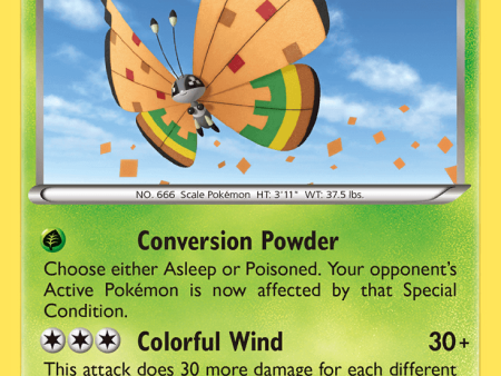 Vivillon (17 146) (High Plains Form Orange Wings) [XY: Base Set] Hot on Sale