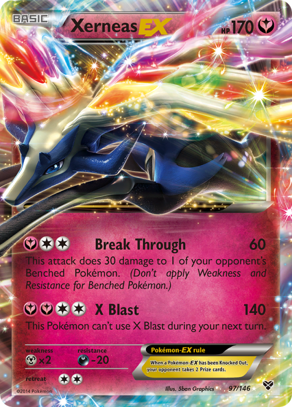 Xerneas EX (97 146) [XY: Base Set] Cheap